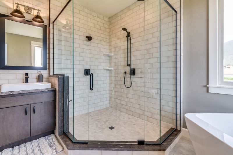 Bathroom with Glass Enclosure